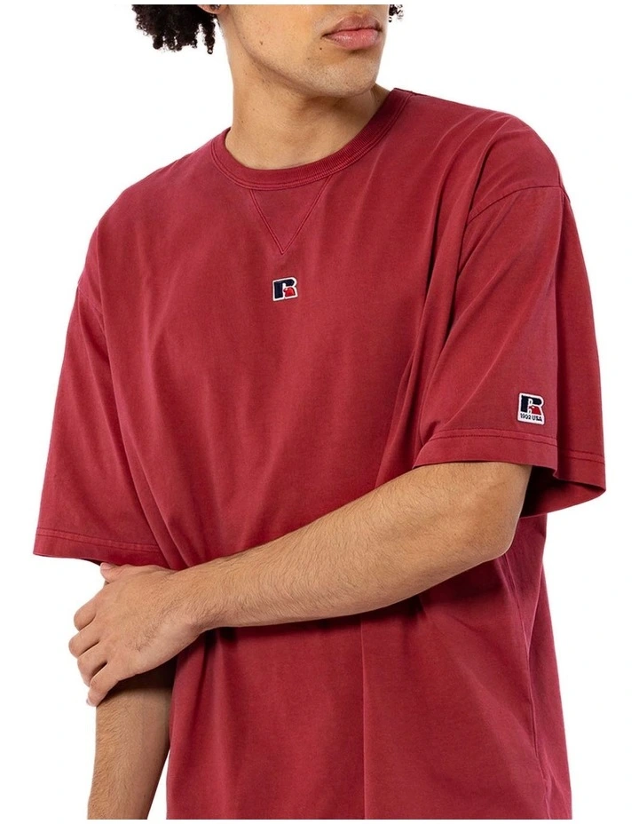 Tyson Tee In Raspberry 5 Tyson Tee In Raspberry - Image 3