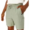 Linen Shorts In Olive 1 Linen Shorts In Olive -Men Clothing Store 958335220 1 720x928