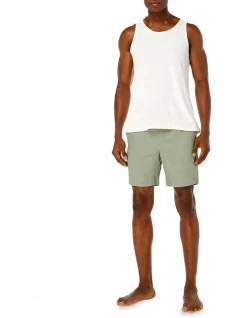 Linen Shorts In Olive 12 Linen Shorts In Olive -Men Clothing Store 958335220 6 720x928