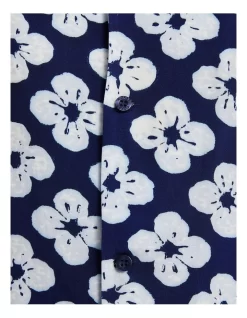 Poppy Camper Short Sleeve Shirt In Navy -Men Clothing Store 958335580 7 720x928