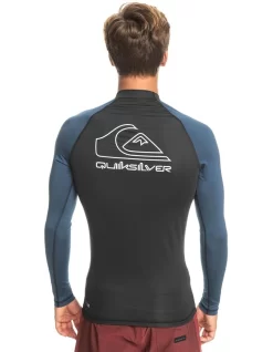 Quiksilver On Tour Long Sleeve Surf T-Shirt In Provencial -Men Clothing Store 959055670 3 720x928