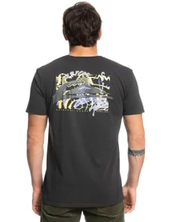 Quiksilver Naive Wave Short Sleeve T-Shirt In Black -Men Clothing Store 959058550 3 720x928