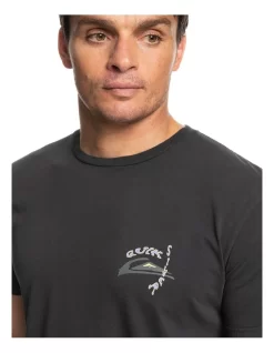 Quiksilver Naive Wave Short Sleeve T-Shirt In Black -Men Clothing Store 959058550 4 720x928