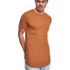URBAN CLASSICS Shaped Long Tee In Toffee -Men Clothing Store 959529430 1 720x928