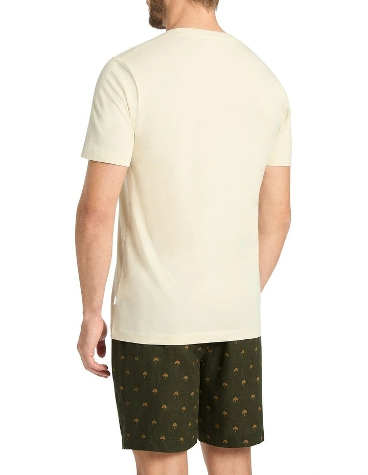 Vitamin Sea Tee In Ecru 5 Vitamin Sea Tee In Ecru - Image 3