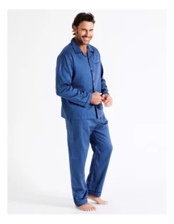 Long Sleeve Sateen Cotton PJ Set In Pinspot 9 Long Sleeve Sateen Cotton PJ Set In Pinspot -Men Clothing Store 963389980 3 720x928