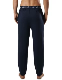 Men's Soft Bamboo Knit Sleep Pants In Navy -Men Clothing Store 964801900 3 720x928