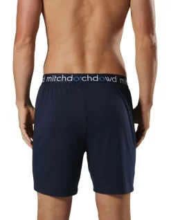Bamboo Knit Sleep Short In Navy -Men Clothing Store 964802170 3 720x928