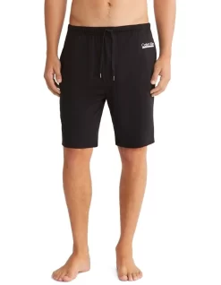 Calvin Klein Chill Sleep Short In Black