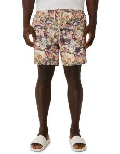 The Jardim Bahama Swim Short In Multi