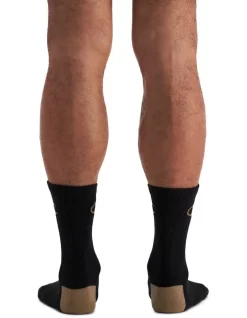 Champion C Logo Crew Socks 3-Pack In Black -Men Clothing Store 968398750 6 720x928