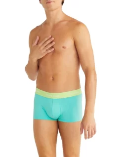 Calvin Klein Pride This Is Love Micro Low Rise Trunk In Green