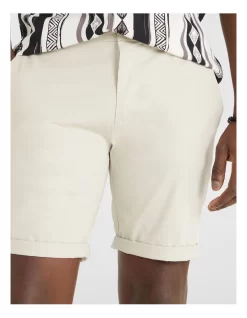 Daniel Stretch Short In Cream -Men Clothing Store 969372190 3 720x928