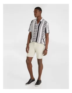 Daniel Stretch Short In Cream -Men Clothing Store 969372190 4 720x928