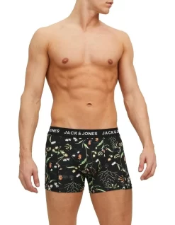 Jack & Jones 3 Pack Small Flowers Trunks In Multi -Men Clothing Store 969599710 5 720x928