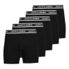 Jack & Jones 5 Pack Solid Trunks In Black -Men Clothing Store 969600430 1 720x928