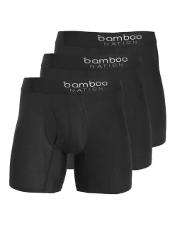 3 Pack Anti Chafe Jocks Underwear In Black