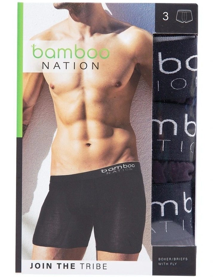 3 Pack Anti Chafe Jocks Underwear In Black 8 3 Pack Anti Chafe Jocks Underwear In Black - Image 6