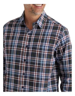 Kendrow Oxford Long Sleeve Shirt In Sea Kelp -Men Clothing Store 970805170 4 720x928