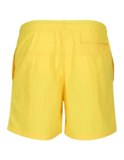URBAN CLASSICS Block Swim Shorts In Neon Yellow -Men Clothing Store 974330020 6 720x928