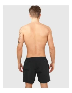URBAN CLASSICS Block Swim Shorts In Black 15 URBAN CLASSICS Block Swim Shorts In Black -Men Clothing Store 974426140 7 720x928