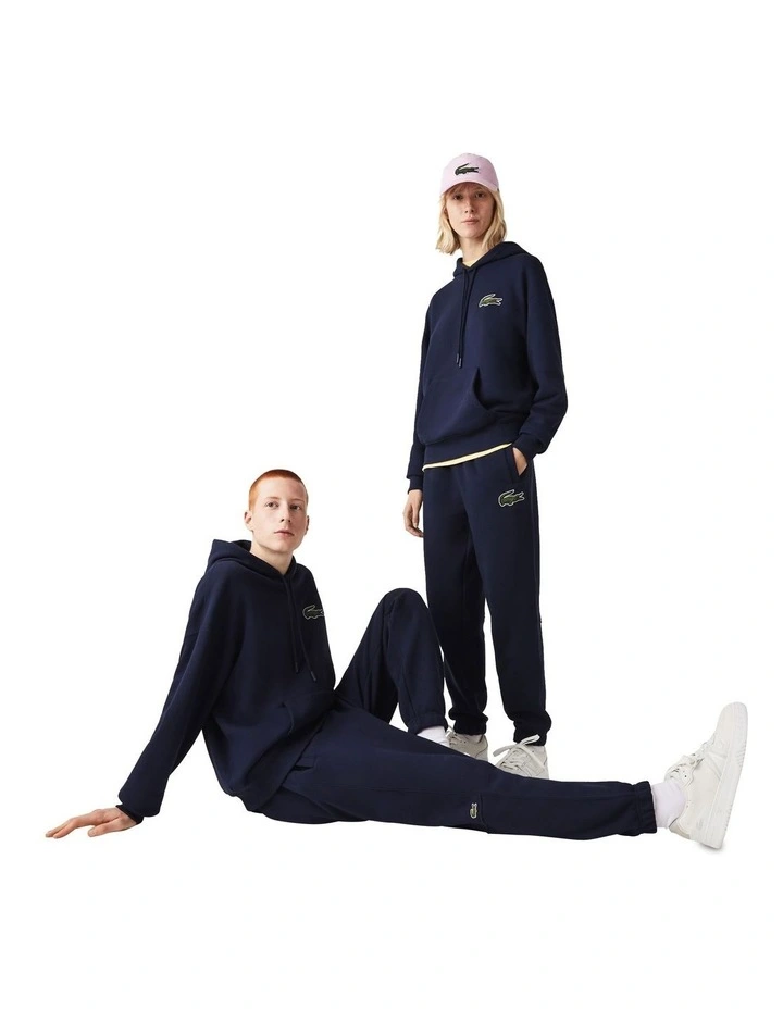 Lacoste Originals Relaxed Fit Trackpant In Blue 6 Lacoste Originals Relaxed Fit Trackpant In Blue - Image 4