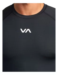 RVCA Sport Long Sleeve Rashguard In Black -Men Clothing Store 977646610 3 720x928