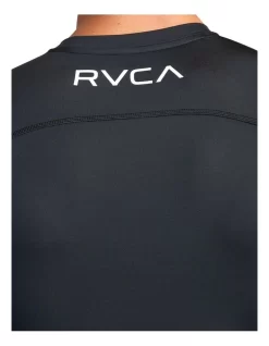 RVCA Sport Long Sleeve Rashguard In Black -Men Clothing Store 977646610 5 720x928