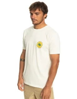 Quiksilver Planet Positive T-Shirt In White -Men Clothing Store 977990140 3 720x928