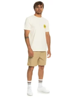 Quiksilver Planet Positive T-Shirt In White -Men Clothing Store 977990140 4 720x928