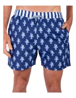 Lobster Boardshorts In Blue