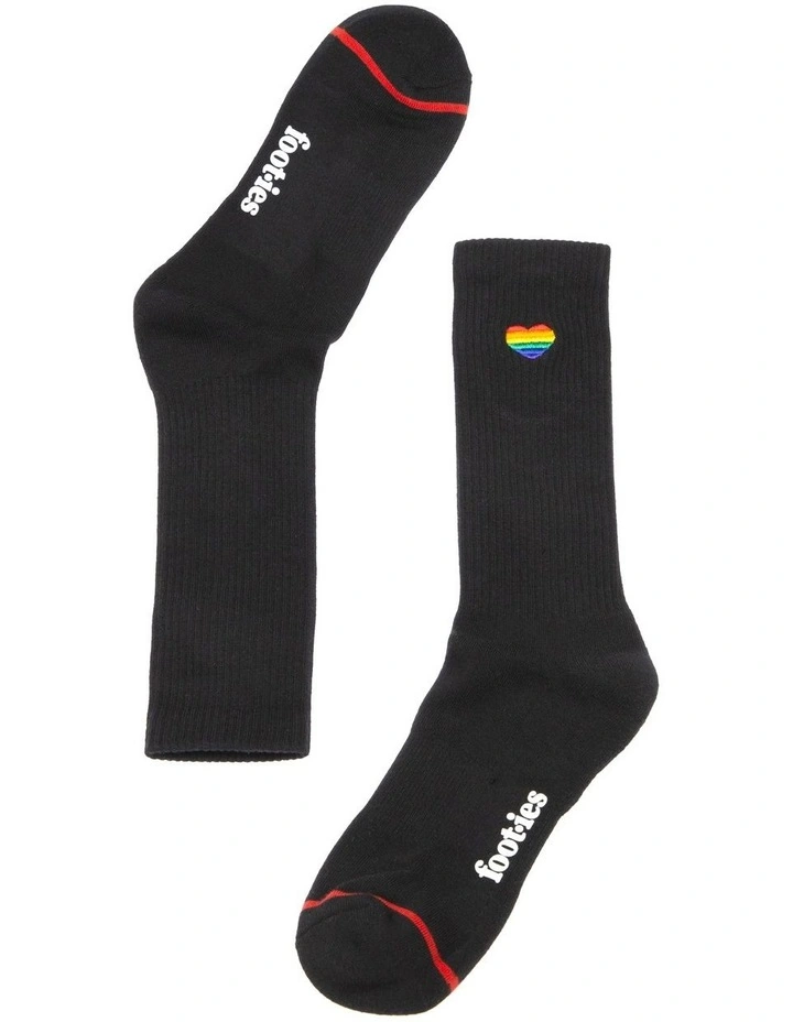 2 Pack Pride Sneaker Crew Socks In Multi 4 2 Pack Pride Sneaker Crew Socks In Multi - Image 2