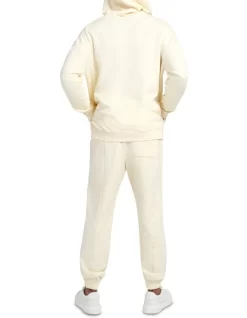 Slim Fit Trackpant In Cream -Men Clothing Store 980344900 4 720x928