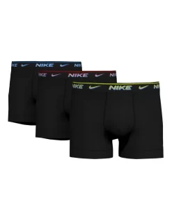 Nike Everyday Stretch Trunks 3 Pack In Black