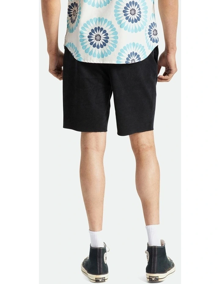 Brixton Madrid II Short Black In Black 4 Brixton Madrid II Short Black In Black - Image 2