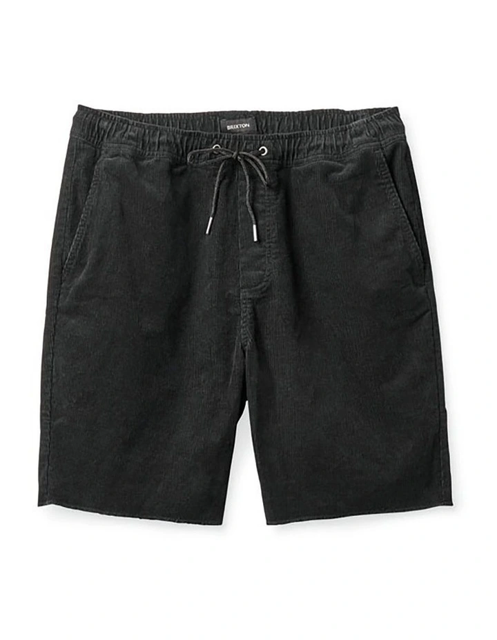 Brixton Madrid II Short Black In Black 6 Brixton Madrid II Short Black In Black - Image 4