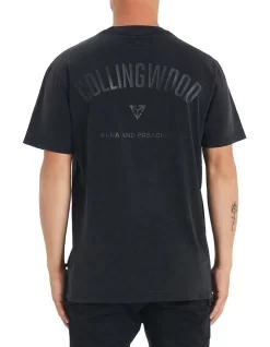 Collingwood Relaxed Fit Tee In Black
