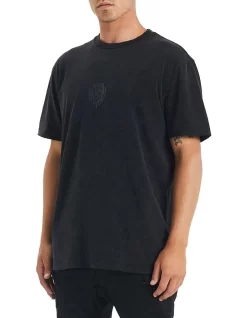 Richmond Relaxed Fit Tee In Black -Men Clothing Store 991047340 3 720x928