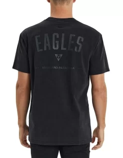 West Coast Relaxed Fit Tee In Black