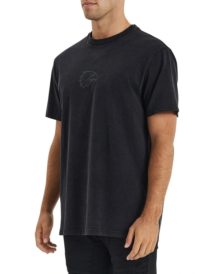 West Coast Relaxed Fit Tee In Black 5 West Coast Relaxed Fit Tee In Black - Image 3