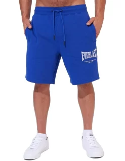 Everlast Greatness Fleece Short In Rich Cobalt